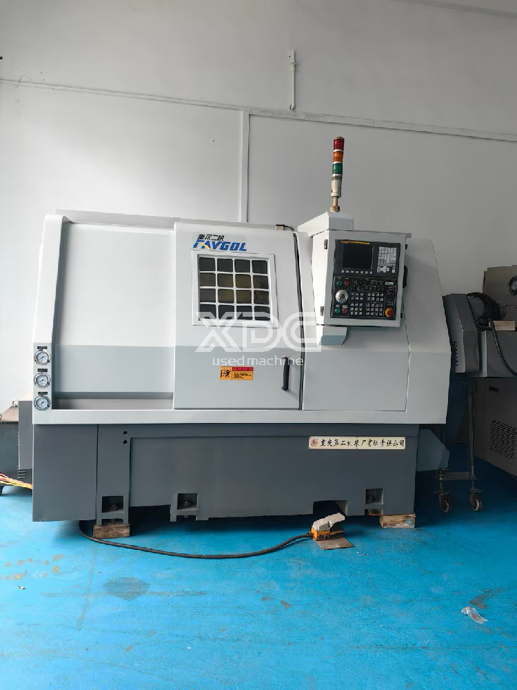 Used CHK460 CNC turret lathe