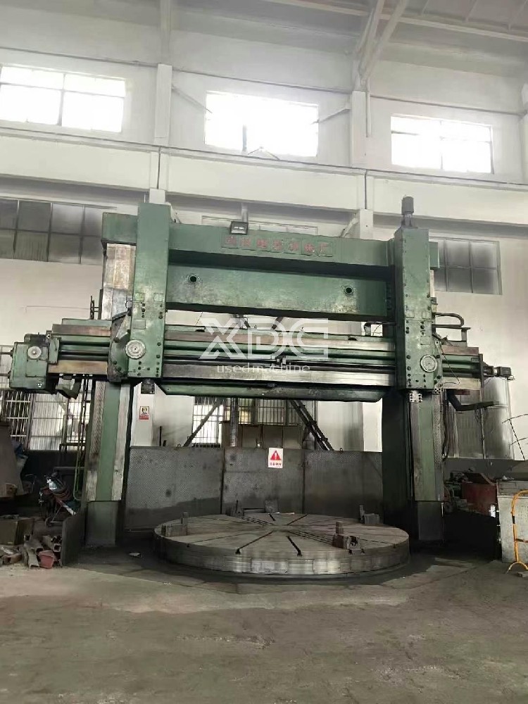 Used Group 5-meter CNC vertical lathe.