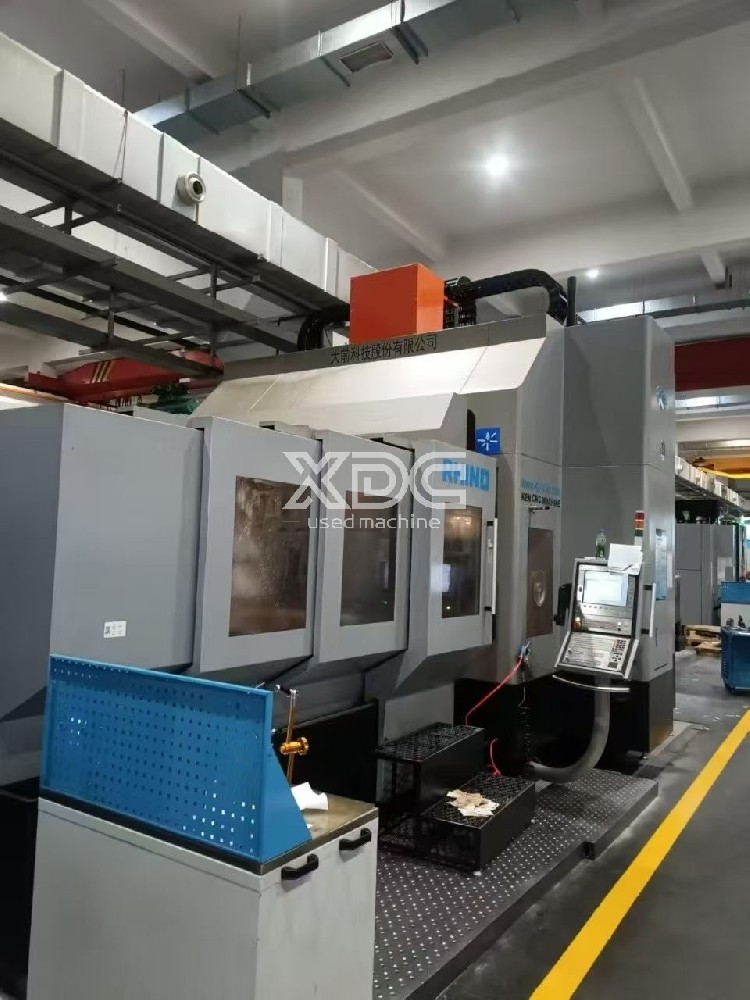 Used RHINO-1250 5-axis milling-turning compound center